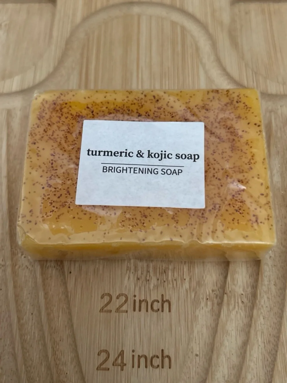 Turmeric & Kojic Brightening Soap - Yellow Cleansing Bar